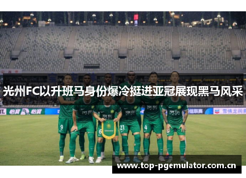 光州FC以升班马身份爆冷挺进亚冠展现黑马风采 光州FC以升班马身份爆冷挺进亚冠展现黑马风采